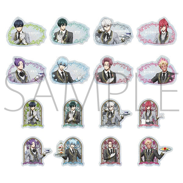 BLUE LOCK Season 2 Die-cut Clear Card Collection / Butler 1 Box of 8 Packs [Movic][Trading]