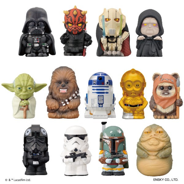Star Wars Sofubi Puppet Mascot Selection Box of 13 [Ensky][Trading]