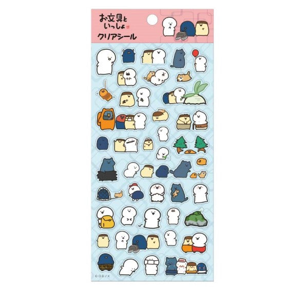 お文具といっしょ クリアシール③[エンスカイ][GOODS]