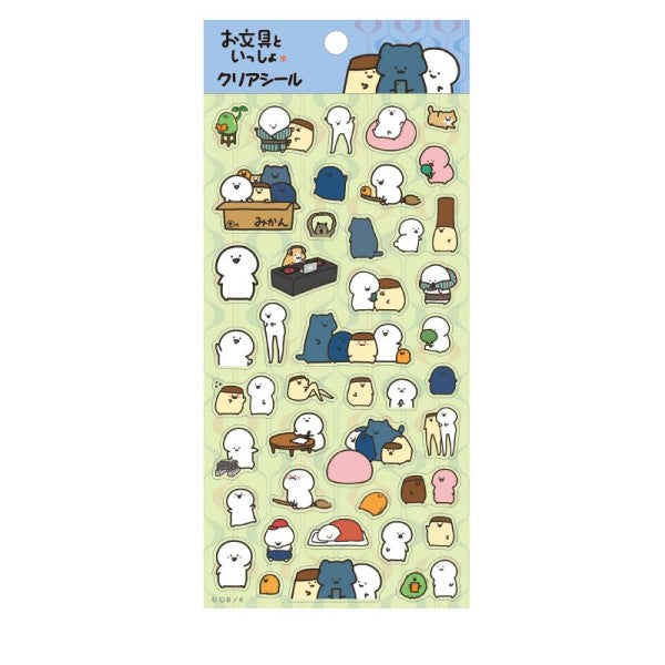お文具といっしょ クリアシール④[エンスカイ][GOODS]