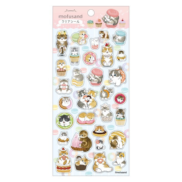 mofusand クリアシール⑧ [エンスカイ][GOODS]