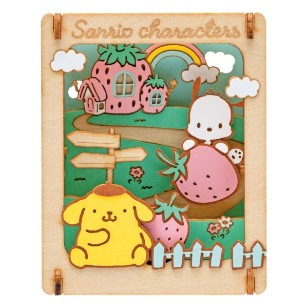 ペーパーシアター -ウッドスタイル- PT-W20 いちごのおうち1 [エンスカイ][GOODS]