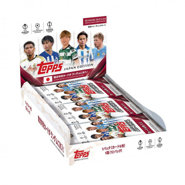 UEFA ジャパンエディション2024(Topps UEFA Japan Edition 2024) 1箱12個入り [TOPPS][TC]