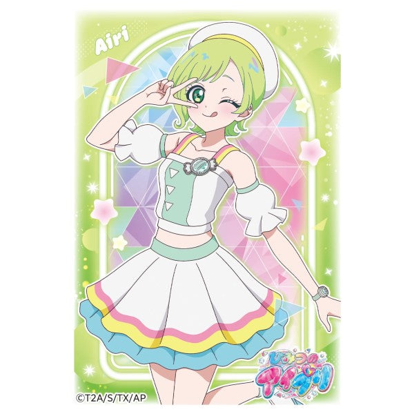 ひみつのアイプリ キャラクタースリーブミニ ENS-06 三ツ葉アイリ [エンスカイ][カードサプライ]