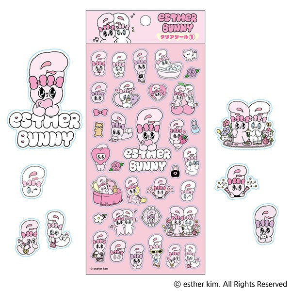 エスターバニー クリアシール① [エンスカイ][GOODS]