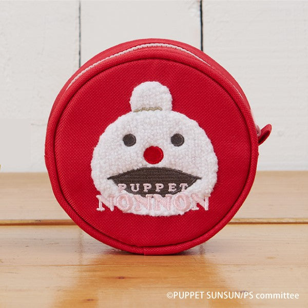 Puppet Sunsun Round Pouch 2: Nonnon [Ensky][GOODS]