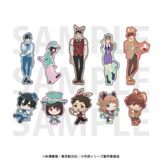 「小市民シリーズ」ダイカットステッカーセット  描き下ろし&描き起こしデフォルメ「小市民 in ワンダーランド!?」 [イーディス][GOODS]
