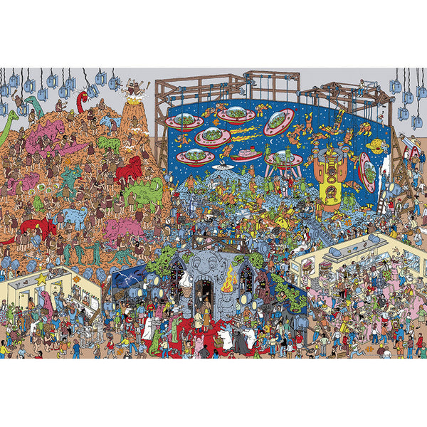 1000-167Where's Wally? 恐竜、エイリアン、おばけ [ビバリー][ジグソー]