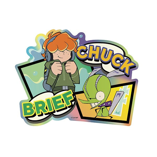 New PANTY & STOCKING with GARTERBELT  プリズムトラベルステッカー 6.ブリーフ&チャック [エンスカイ][GOODS]