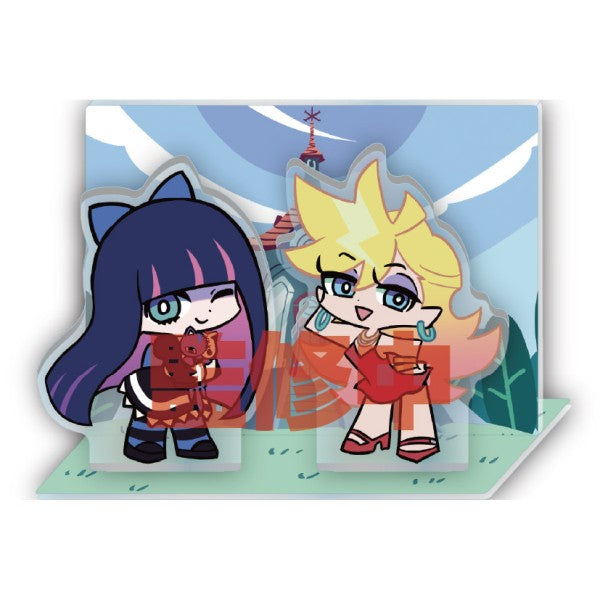 New PANTY & STOCKING with GARTERBELT  ジオラマアクリルスタンド 1.パンティ&ストッキング [エンスカイ][GOODS]