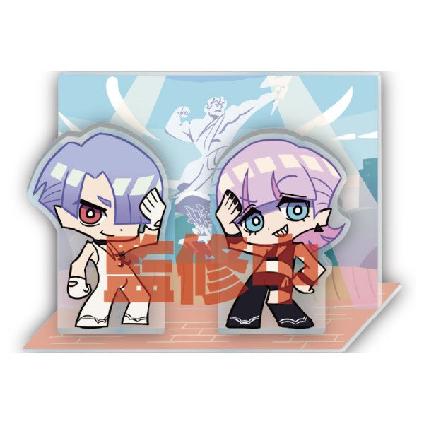 New PANTY & STOCKING with GARTERBELT  ジオラマアクリルスタンド 3.ポリエステル&ポリウレタン [エンスカイ][GOODS]