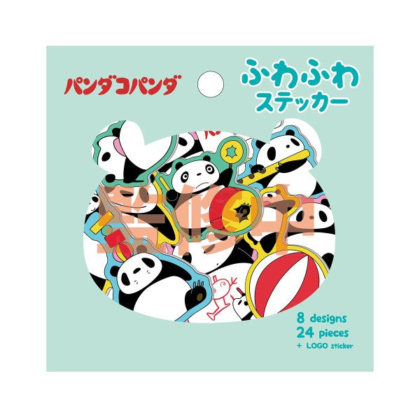 パンダコパンダ ふわふわステッカー [エンスカイ][GOODS]