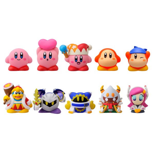 星のカービィ ソフビパペットマスコット 1箱10個入り [エンスカイ][トレーディング]