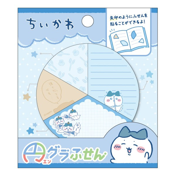 ちいかわ 円グラふせん ②ハチワレ [エンスカイ][GOODS]