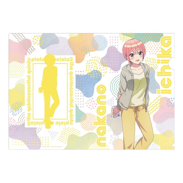 五等分の花嫁* A4クリアファイル(おかえり) ①中野 一花 [エンスカイ][GOODS]