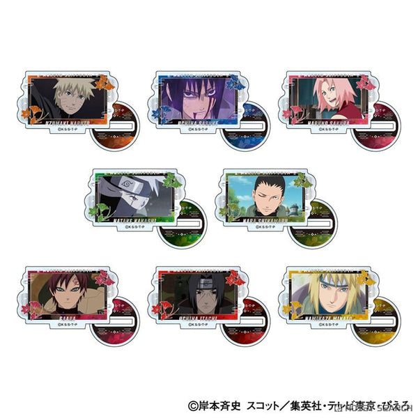 NARUTO-ナルト- 疾風伝 ミニアクリルスタンド 1箱8個入り [ジーベック][GOODS]