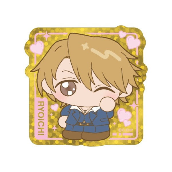 TV Anime "Everyday Host" Prism Mini Sticker 3. Ryoichi [Ensky][GOODS]
