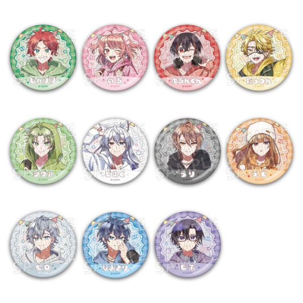 カラフルピーチ ラメキラカンバッジコレクション からぴちピクニック 1箱11個入り [エンスカイ][トレーディング]