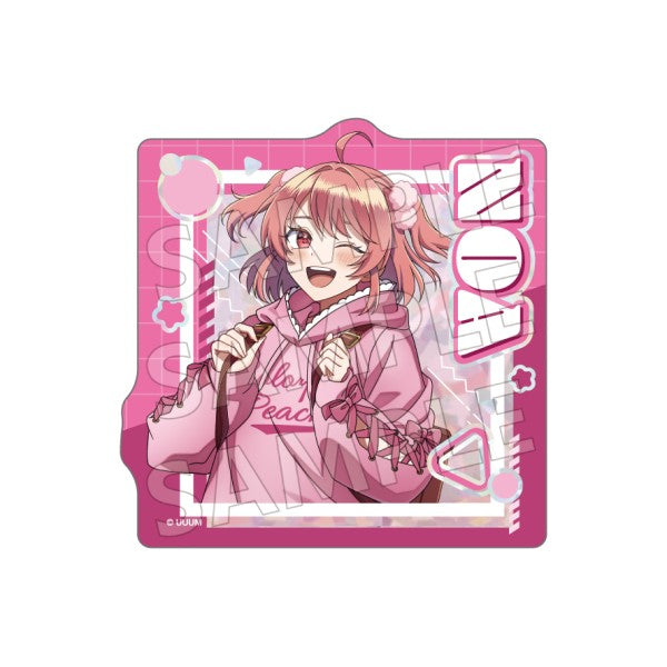 Colorful Peach Prism Travel Sticker: Karapichi Picnic - Noa [Ensky][GOODS]