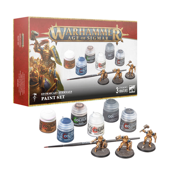 AOS STORMCAST + PAINT SET ストームキャスト・エターナル+ペイントセット [ゲームズワークショップ][ミニチュアゲーム]