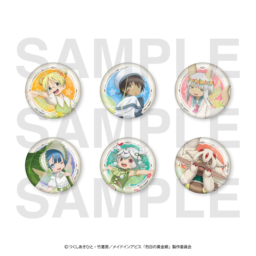 Made in Abyss: The Golden City of the Scorching Sun Trading Can Badge ~Fairy~ (Set of 6, 1 box of 6 pieces) [Edith][Trading]