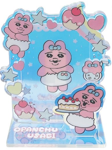 おぱんちゅうさぎ オーロラフォトスタンド ケーキパーティー[ティー・シー・ピー][GOODS][新作]