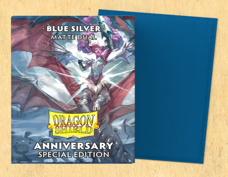 AT-15064 Blue Silver(DS100)  スリーブスタンダードサイズ:63×88mm､100枚入り[ARCANE  TINMEN][カードサプライ][新作]