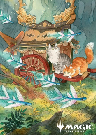 マジック:ザ・ギャザリングプレイヤーズカードスリーブ  MTGS-354『Adventures of the Little Witch』《エシカの戦車》 [エンスカイ][カードサプライ]