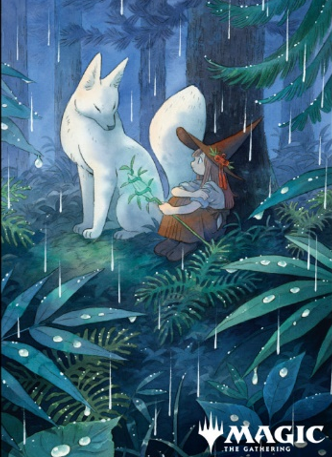 マジック:ザ・ギャザリングプレイヤーズカードスリーブ  MTGS-353『Adventures of the Little Witch』《秘密のランデブー》 [エンスカイ][カードサプライ]