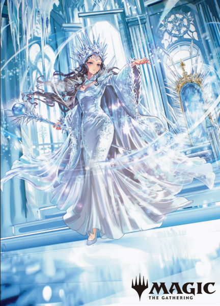 マジック:ザ・ギャザリングプレイヤーズカードスリーブ  MTGS-357DoKomi Promotion Card 《氷冠のヒルダ》 [エンスカイ][カードサプライ]