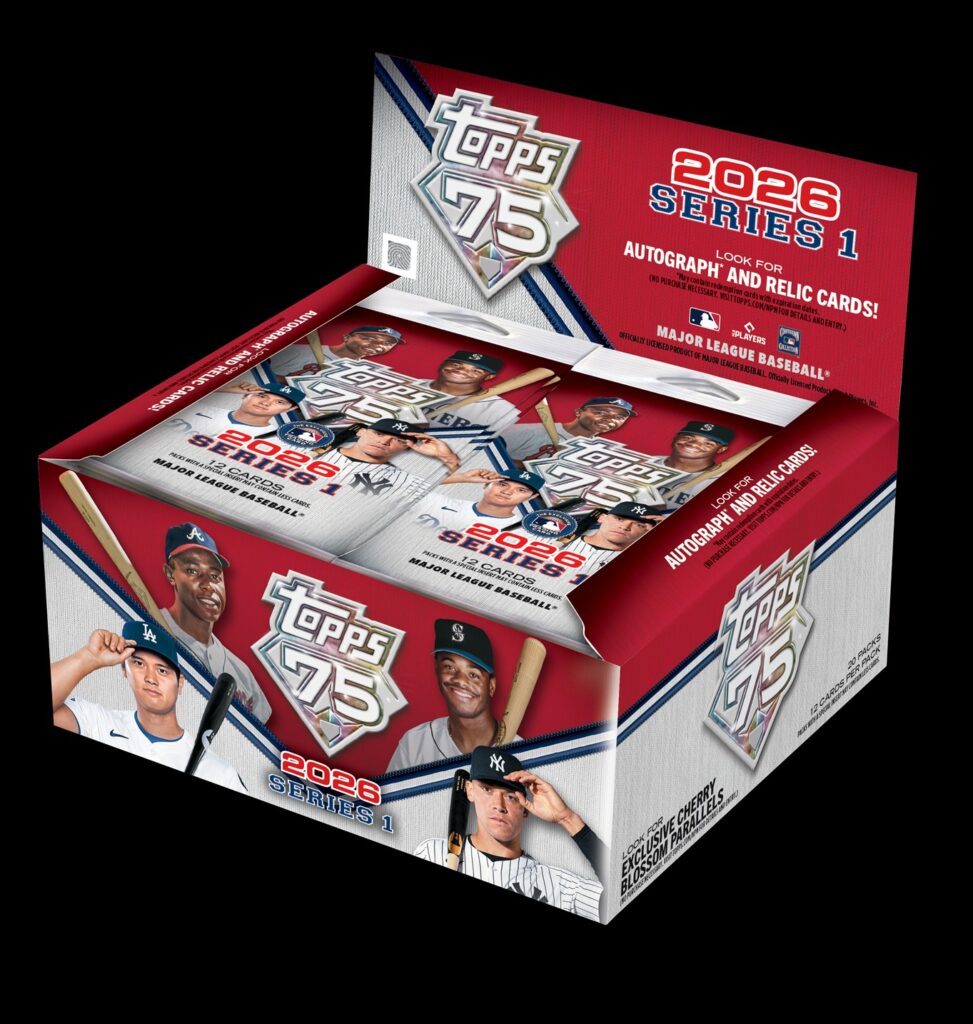 2026 Topps MLB Series 1 Japan Edition 1箱20個入り [TOPPS][TC]