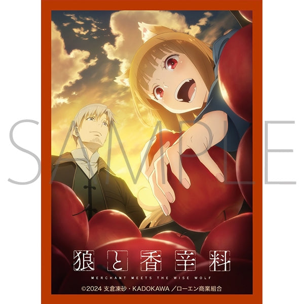 きゃらスリーブコレクション マットシリーズ 狼と香辛料 MERCHANT MEETS THE WISE WOLF B(No.MT1867)[ムービック][カードサプライ]