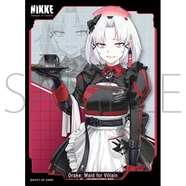 きゃらスリーブコレクション マットシリーズ  勝利の女神:NIKKE 「ドレイク:メイド・フォー・ヴィラン」(No.MT2055) [ムービック][カードサプライ]