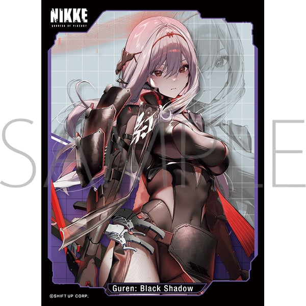 きゃらスリーブコレクション マットシリーズ 勝利の女神:NIKKE  「紅蓮:ブラックシャドウ」(No.MT2058) [ムービック][カードサプライ]
