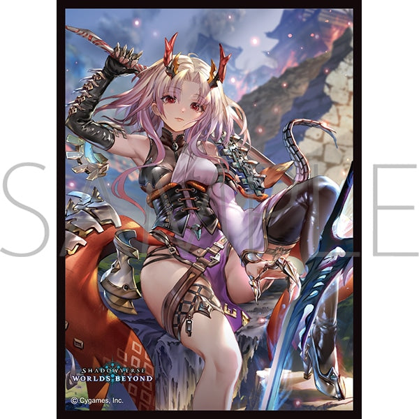 Character Sleeve Collection Mat Series Shadowverse: Worlds Beyond "Decapitating Princess Sagatsuma" (No.MT2409) [Movic][Card Supplies]