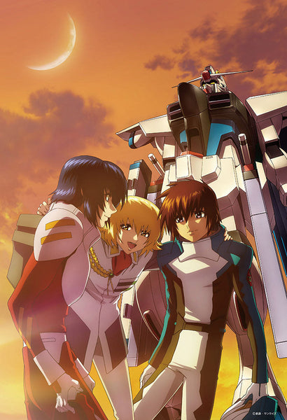 300-128ガンダム45周年イラスト(機動戦士ガンダムSEED) [ビバリー][ジグソー]