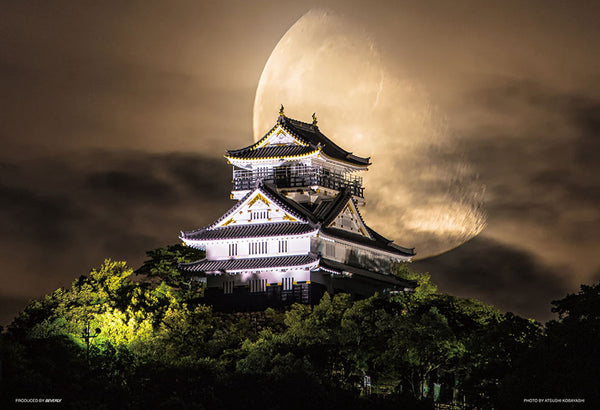 300-136月夜の岐阜城 [ビバリー][ジグソー]