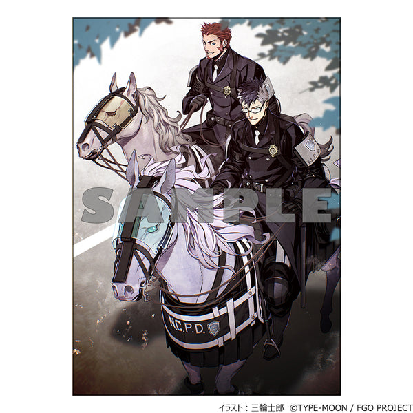 「Fate/Grand Order」三輪士郎イラスト A5アクリルパネル〈シグルド&ナポレオン〉 [KADOKAWA]