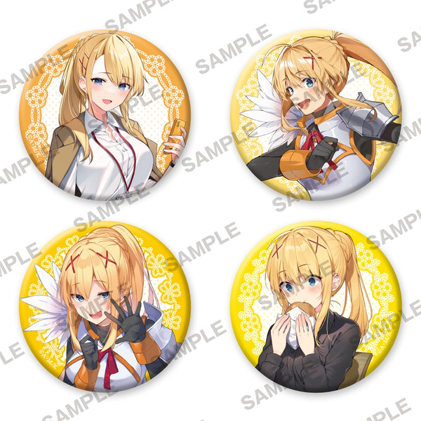 『この素晴らしい世界に祝福を!』誕生祭2023  缶バッジ4個セット ダクネス[KADOKAWA][GOODS][新作]