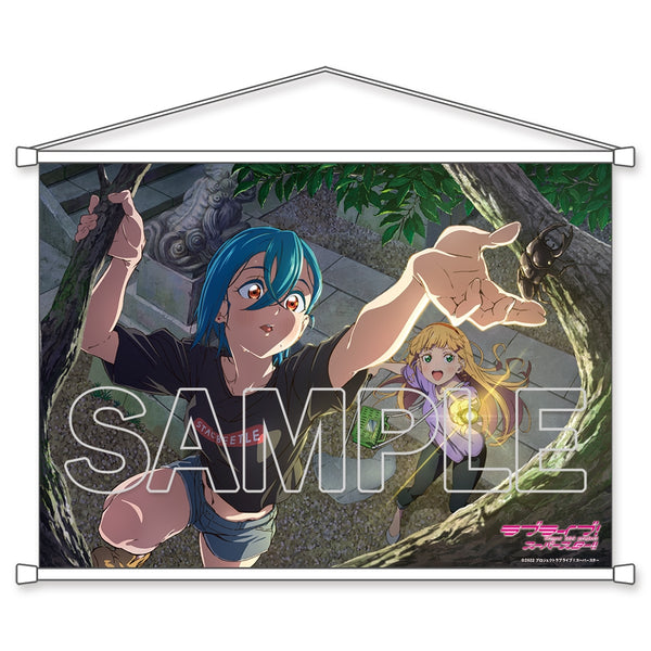 『ラブライブ!スーパースター!!』B2タペストリー Liella! すみれ&四季[KADOKAWA][GOODS][新作]