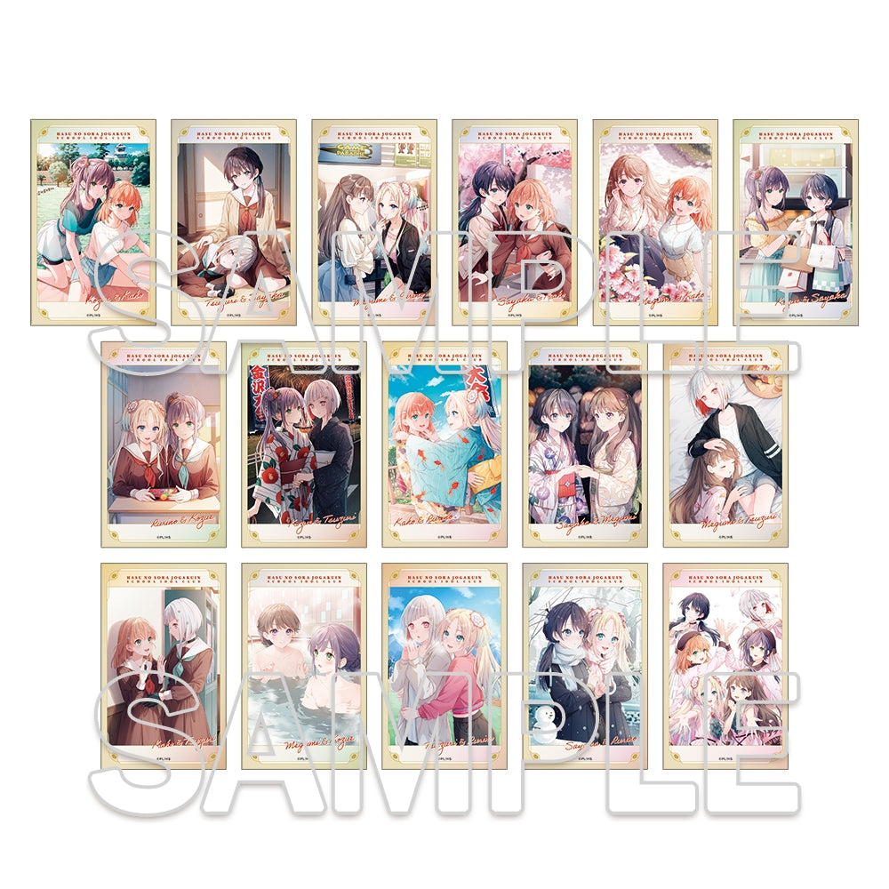 『蓮ノ空女学院スクールアイドルクラブ』 ミニブロマイドコレクション 1箱 8個入[KADOKAWA][トレーディング][新作]
