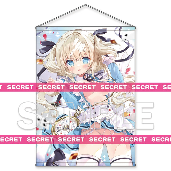 天凪青磁描き下ろし 舞い降りるアリスちゃんX-RATEDタペストリー【B1】[KADOKAWA (電撃)][GOODS]