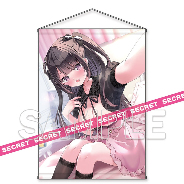ゆいみす描き下ろし 流出厳禁な自撮りH地雷ちゃんX-RATEDタペストリー[KADOKAWA (電撃)][GOODS]