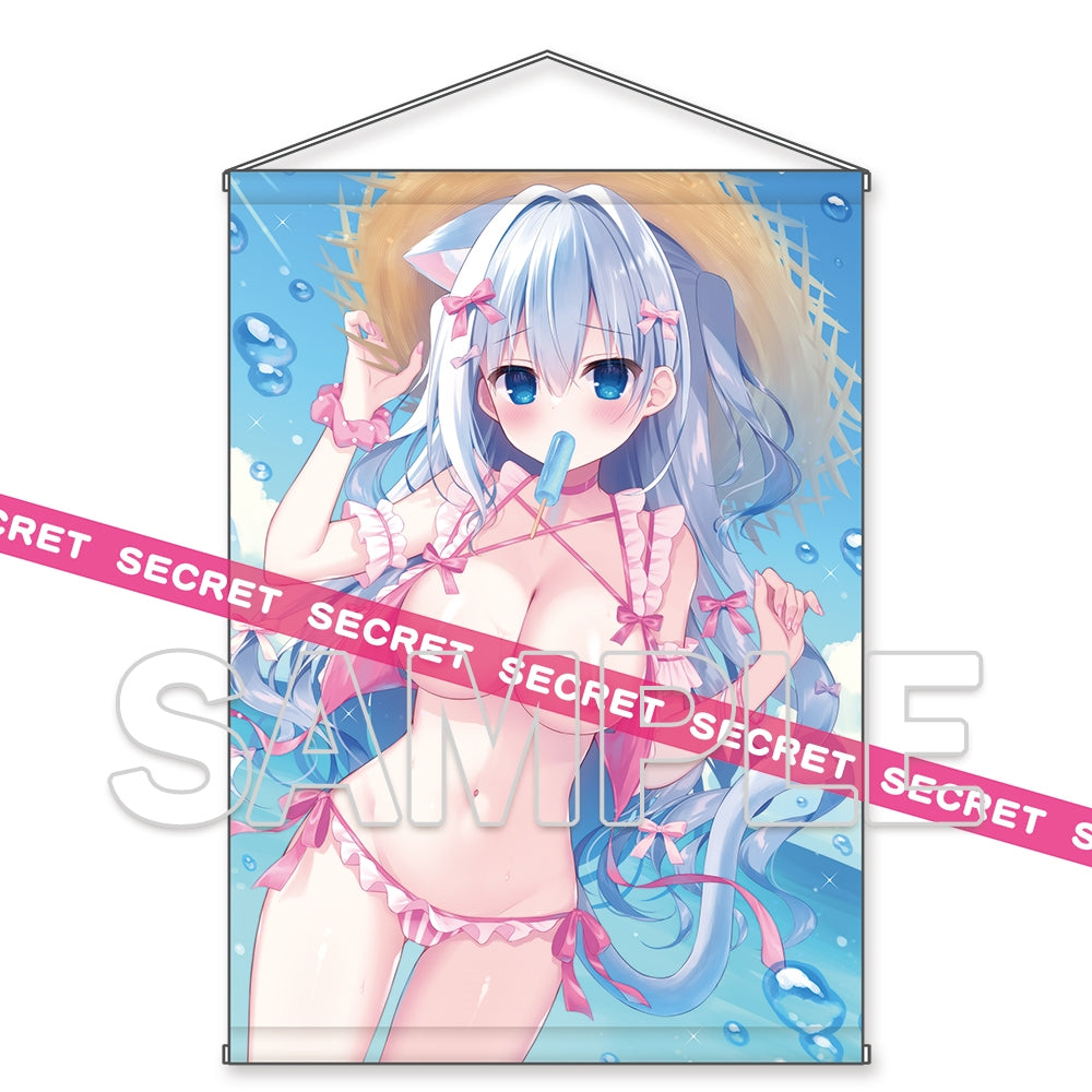 はすね描き下ろし さわやかたわわなサマーガール▽ X-RATEDタペストリー【B2】 [KADOKAWA][GOODS][年齢制限]