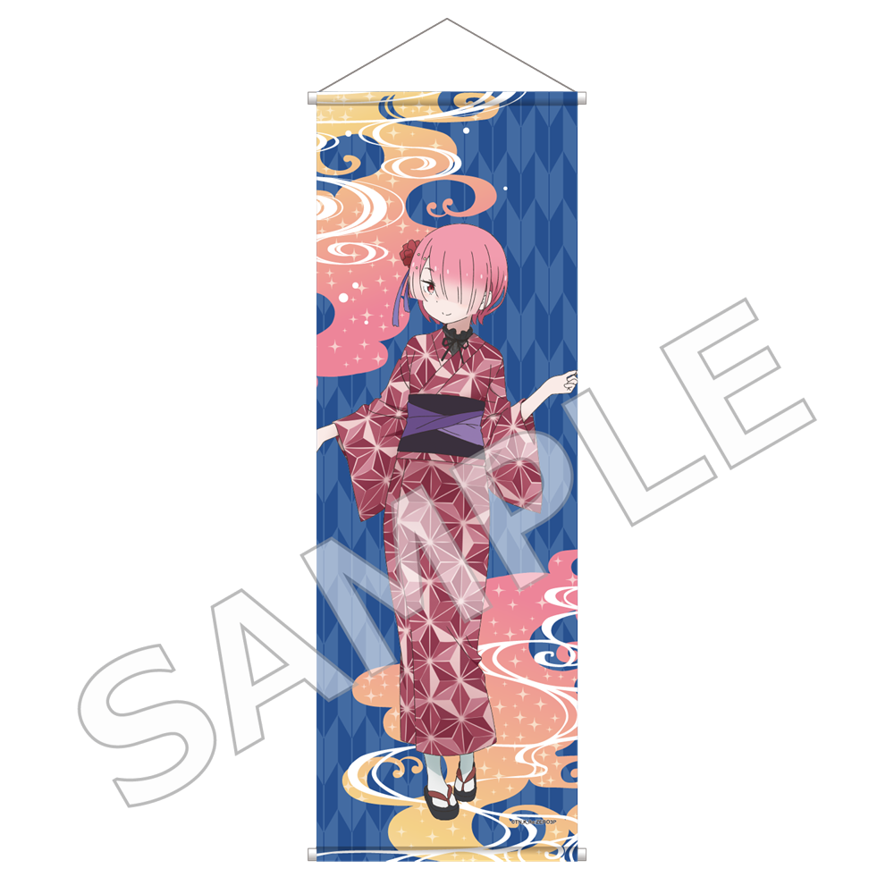 「Re:ゼロから始める異世界生活」B2ハーフタペストリー 七夕まつりver. ラム [KADOKAWA][GOODS]
