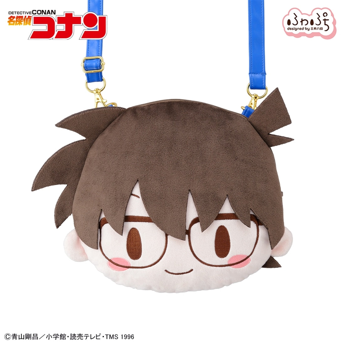 名探偵コナン 江戸川コナン ふわぷち フェイスショルダーバッグ(M) [セガ フェイブ][GOODS]