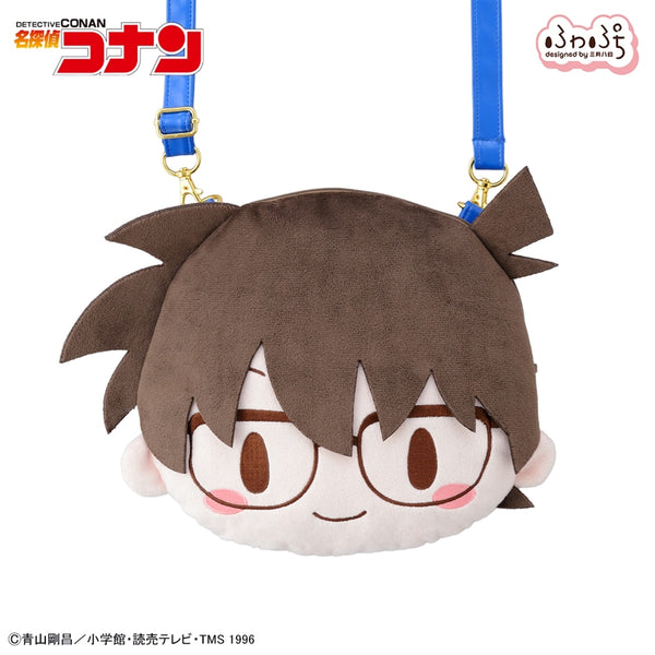 Detective Conan: Conan Edogawa Fuwapuchi Face Shoulder Bag (M) [Sega Fave][GOODS]