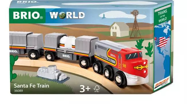 世界の鉄道シリーズ サンタフェトレイン [BRIO][玩具]