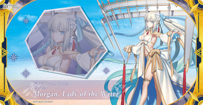 キャラクター万能ラバーマットスリム Fate/Grand Order「キャスター/水妃モルガン」 [ブロッコリー][カードサプライ]