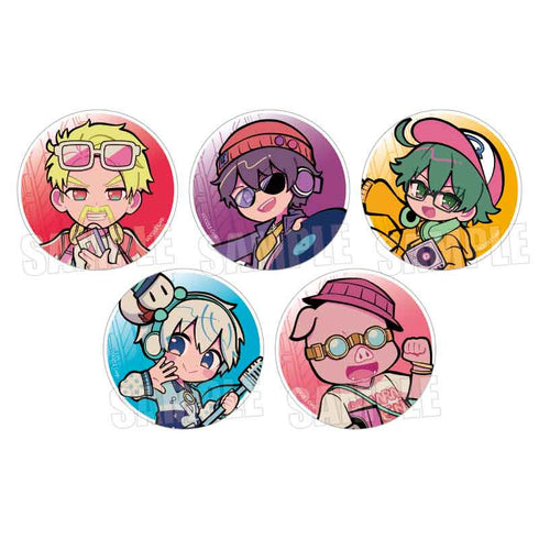 トレーディング缶バッジ ドズル社/Rhythm DOZLE Corp. 1箱5個入り [ベルハウス][トレーディング]